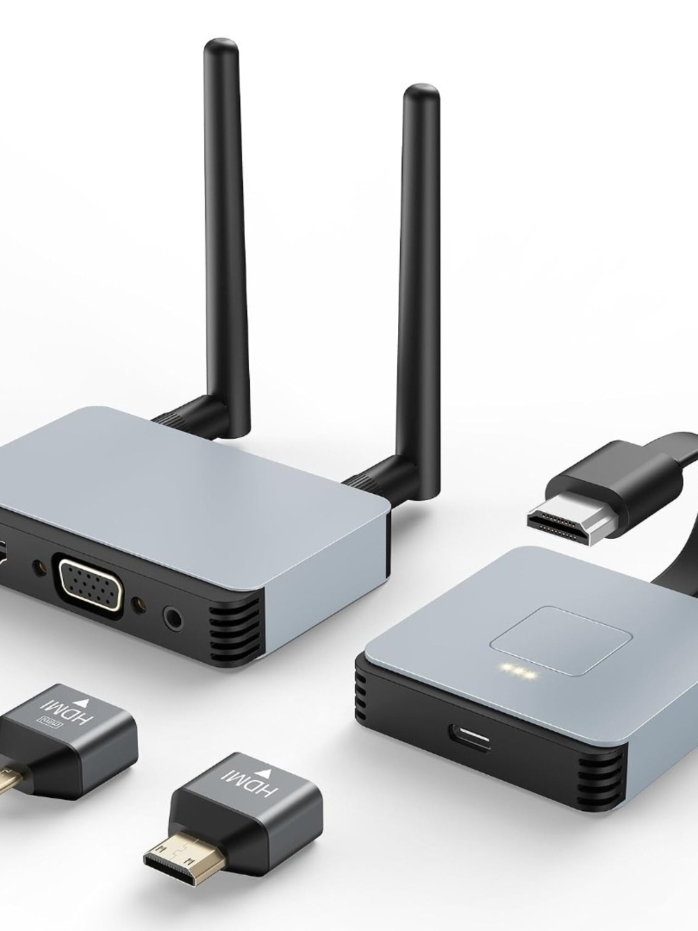 Wireless HDMI Transmitter Receiver 1080P 2.4/5GHz Plug Play TV Projector PC